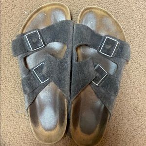 Suede Birkenstock’s